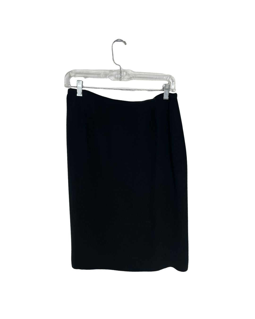 ARMANI COLLEZIONI Black Blazer & Skirt Suit Set (Size 6 )