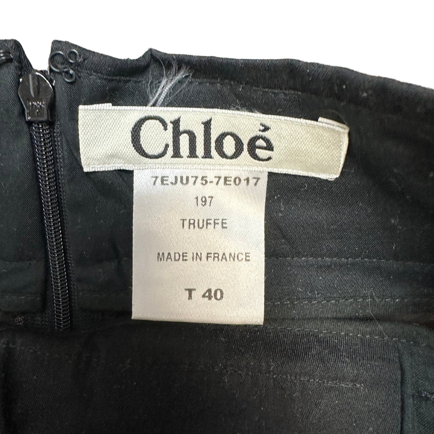 CHLOE Black Skirt