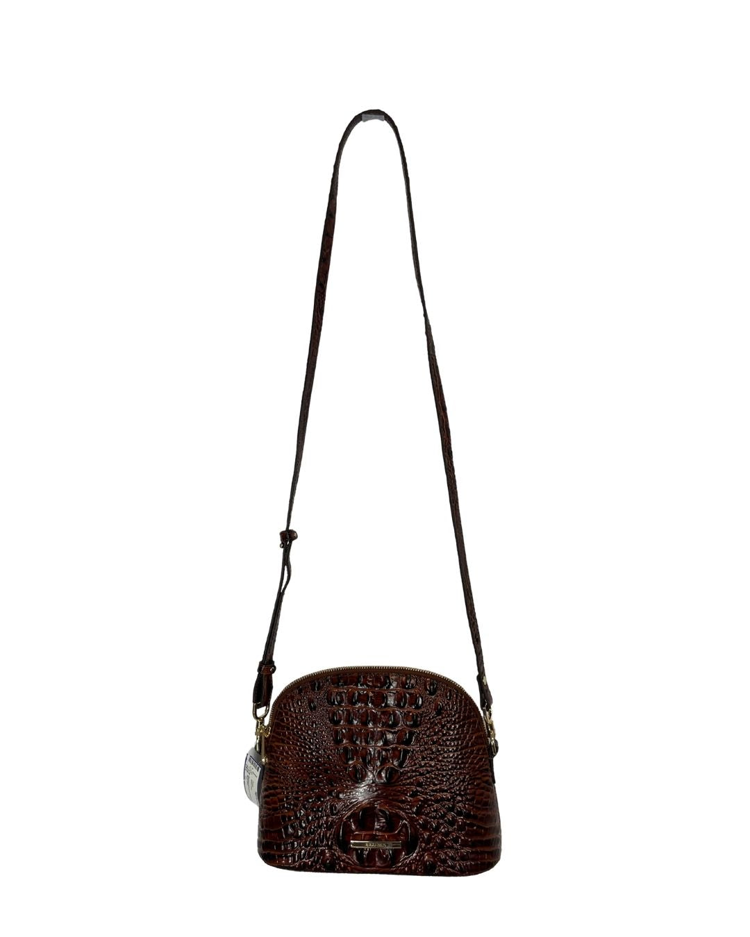 BRAHMIN Pecan Melbourne Small Georgina Crossbody Purse
