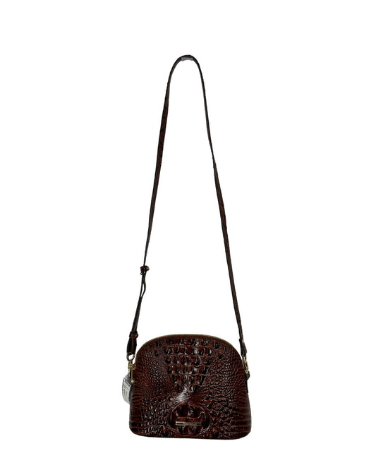 BRAHMIN Pecan Melbourne Small Georgina Crossbody Purse