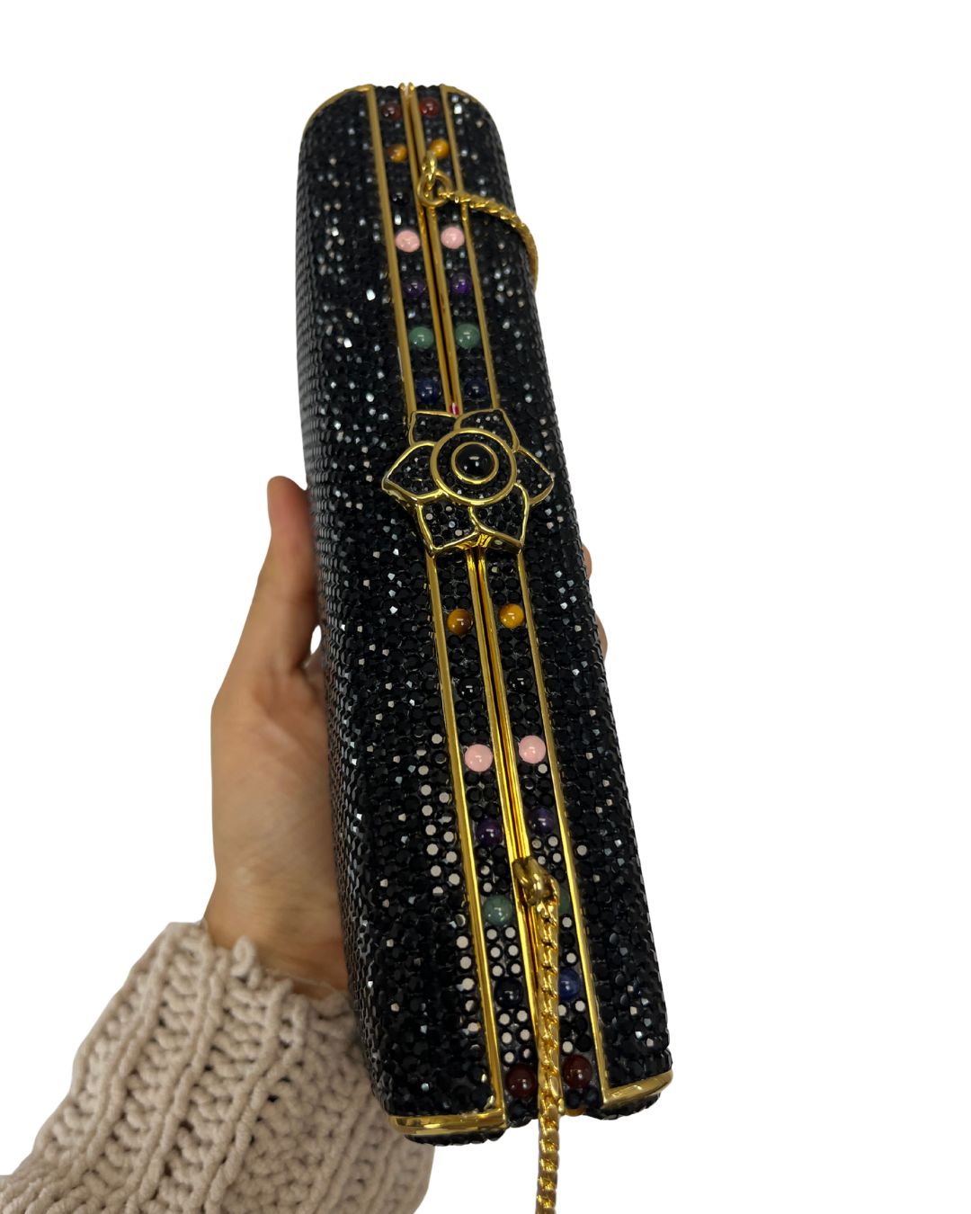 JUDITH LEIBER Minaudiere Evening Bag Clutch