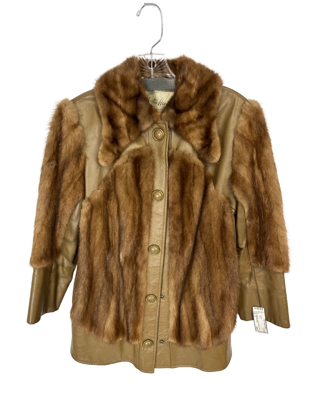 MARTIN HENIG Brown Fur Jacket (Size S)