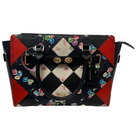 COACH Vintage FLower Patchwork Purse