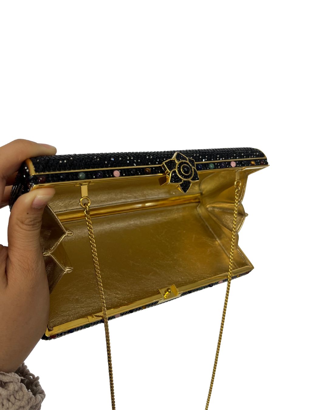 JUDITH LEIBER Minaudiere Evening Bag Clutch