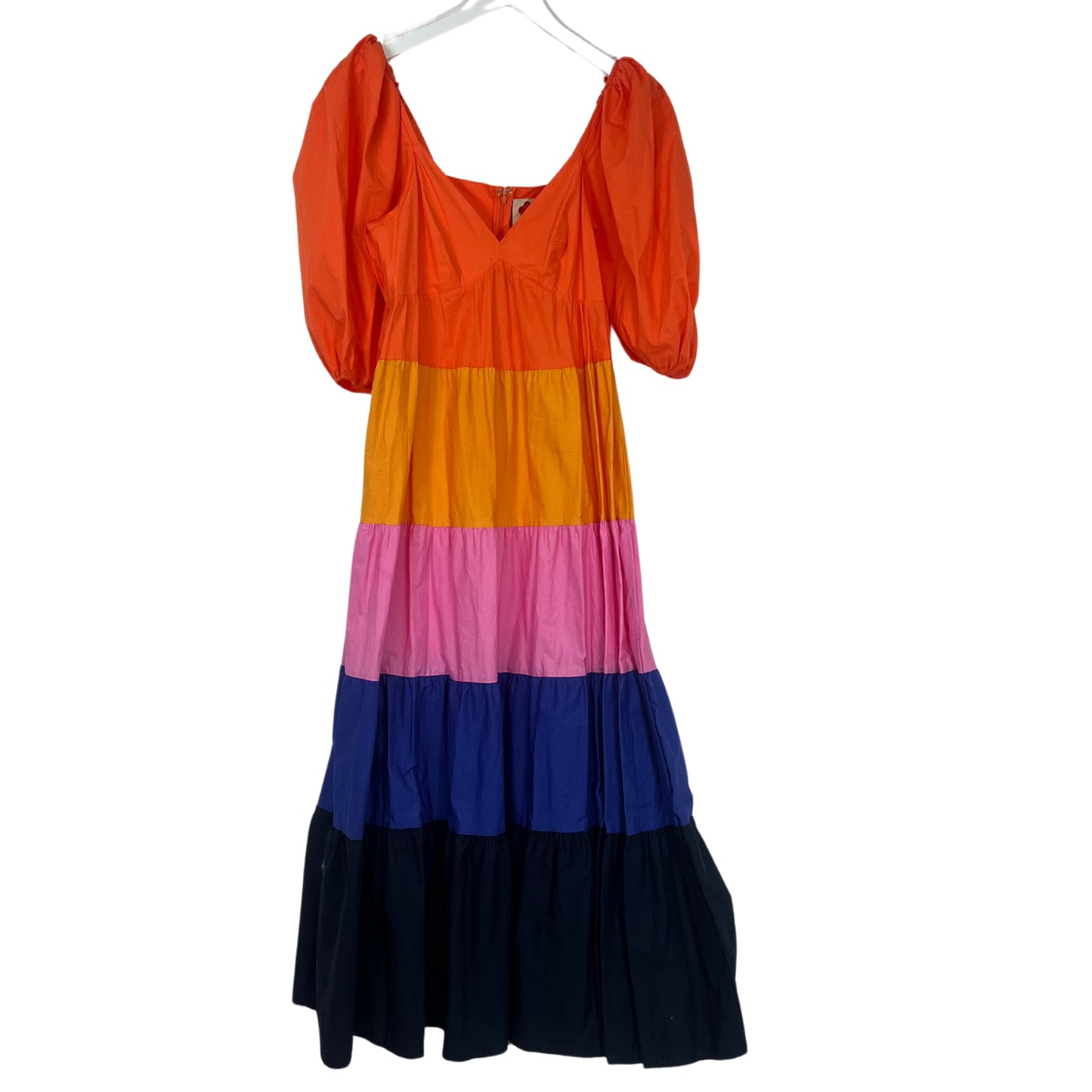 FARM RIO Colorblock Pattern Long Dress