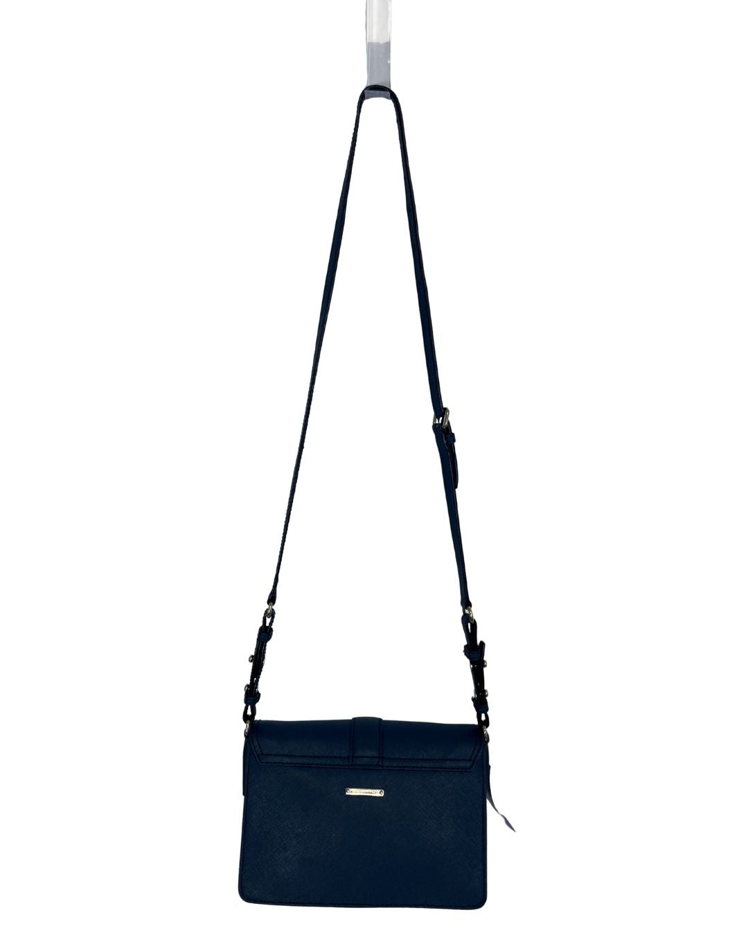 REBECCA MINKOFF Blue Leather Crossbody Bag