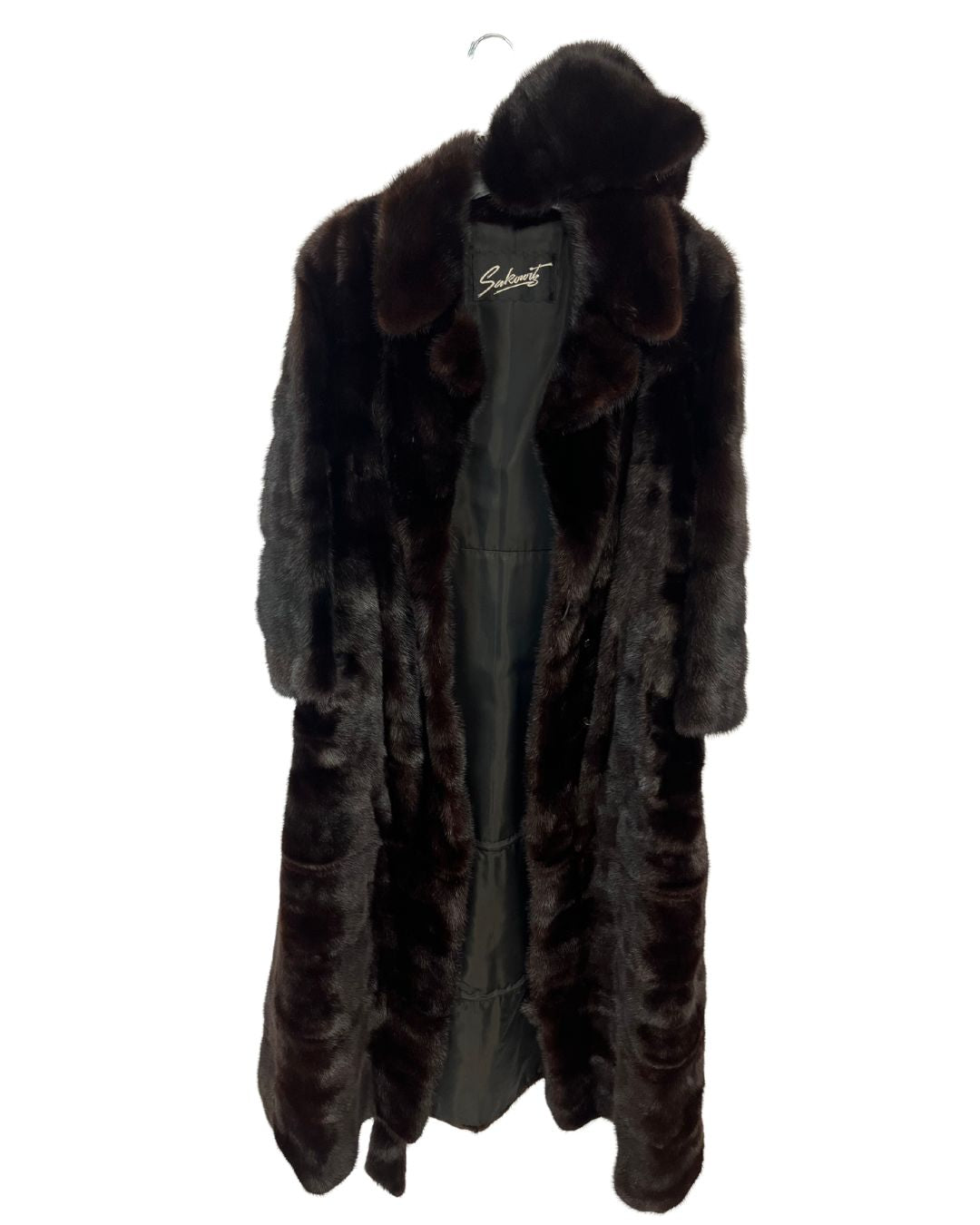 SAKOWITZ Long Fur Coat (Size M/L)