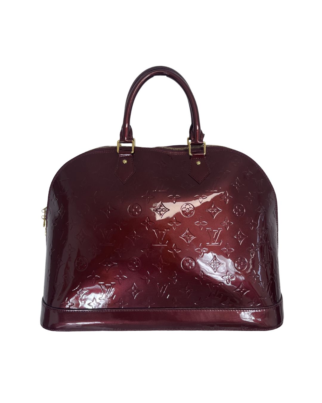 LOUIS VUITTON Alma GM Burgundy Bag
