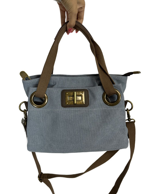 ZEDE Light Blue Shoulder Bag