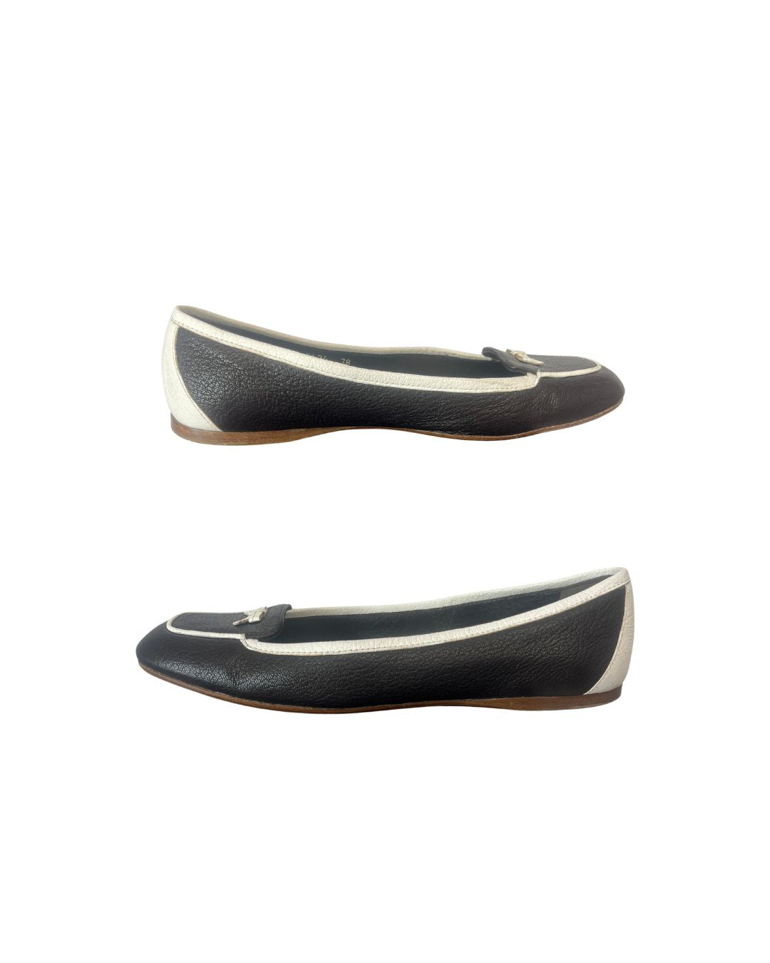 PRADA Black Loafer Flats (US 7.5)