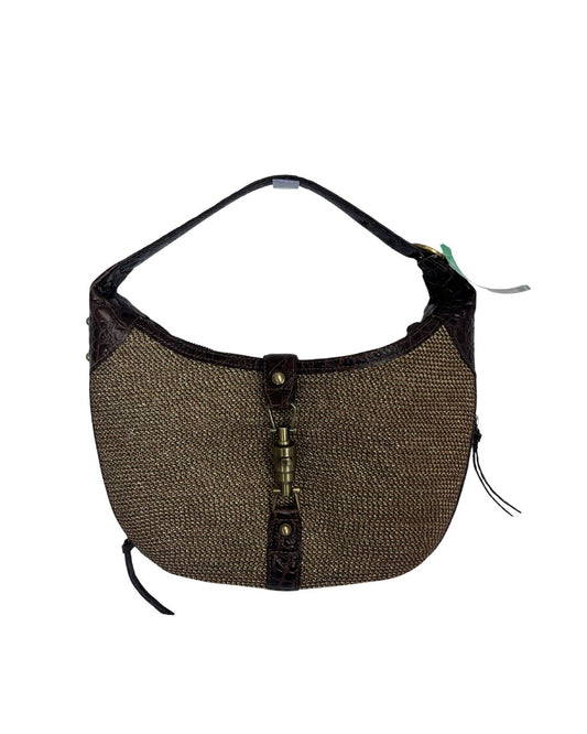 ERIC JAVITS Brown Woven Handbag