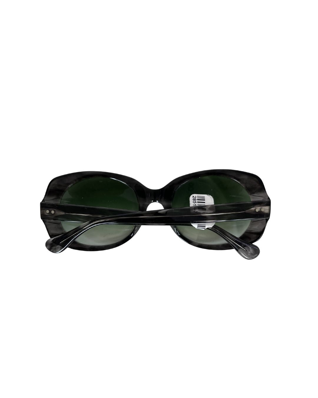 OLIVER GOLDSMITH Green Round Sunglasses