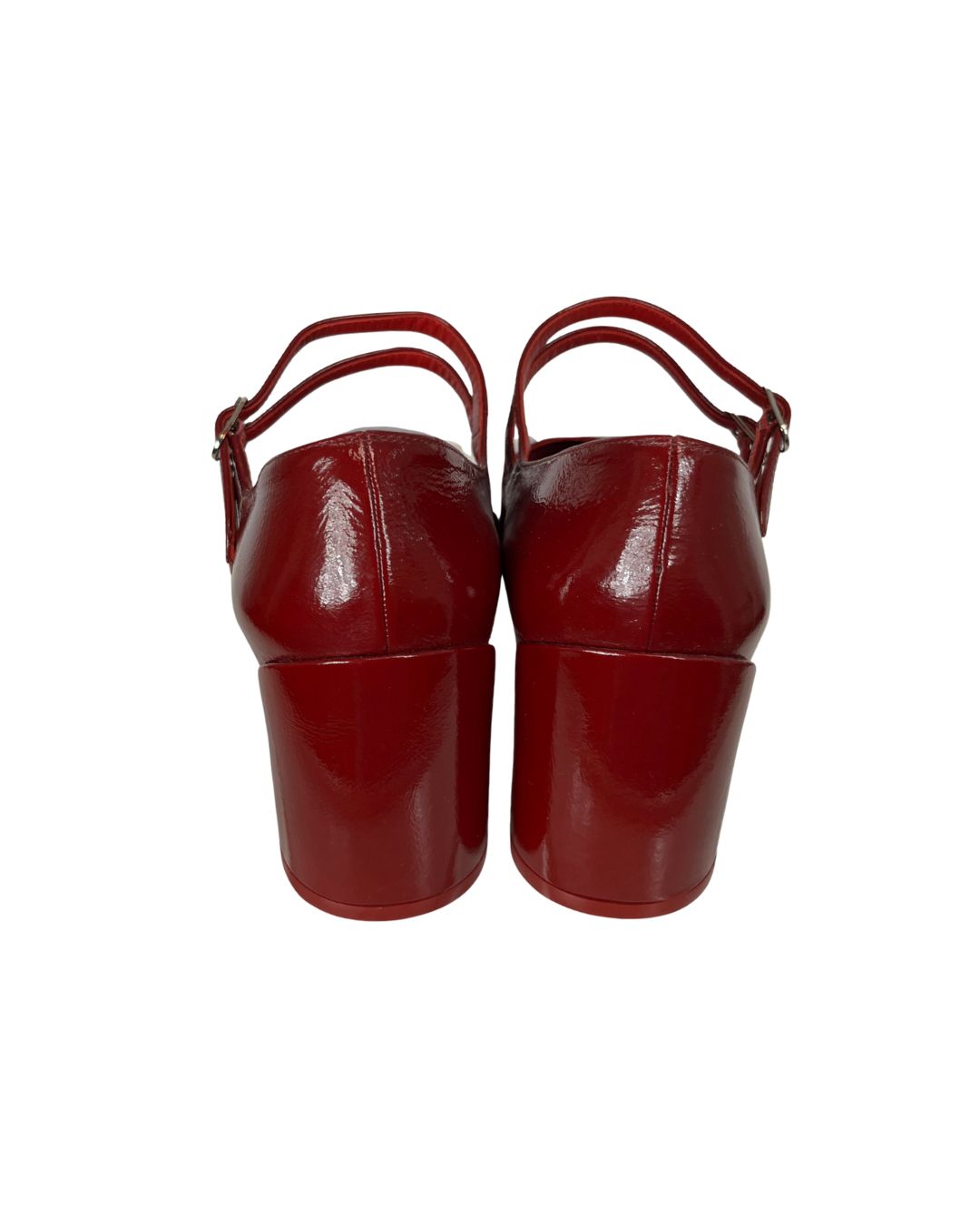 CHRISTIAN LOUBOUTIN Miss Jane Patent Leather Pumps